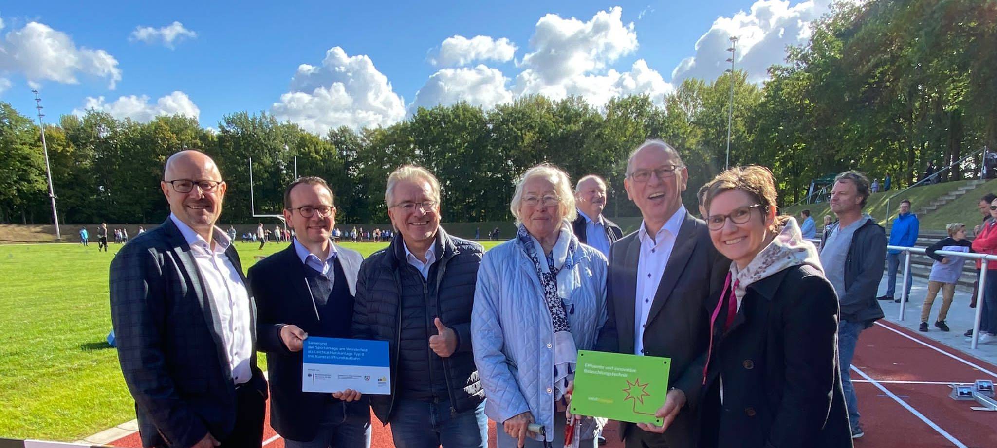 Sportanlage Wenderfeld eröffnet