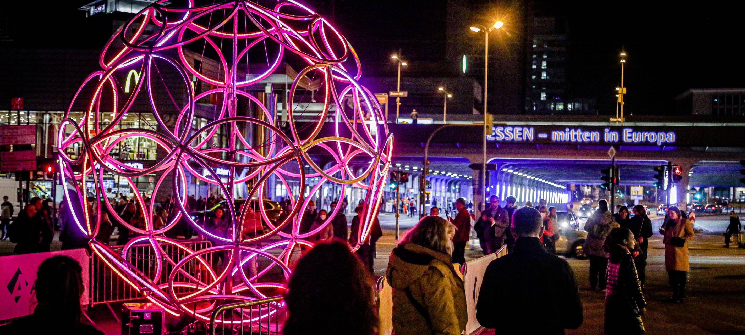 Lichtkunst im Zeichen der Energiekrise