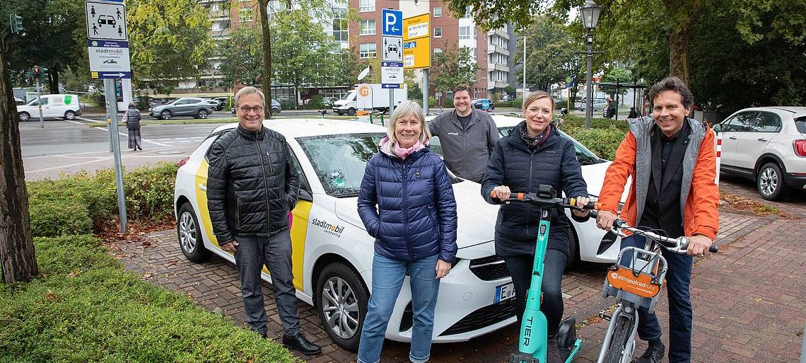 Stadtmobil erweitert Angebot in Stadtmitte und Saarn