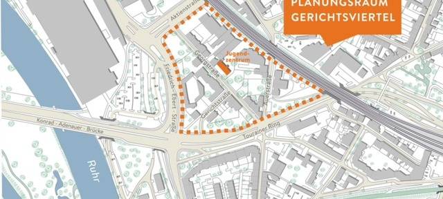 Anmelden zum Planungsworkshop für Gerichtsviertel