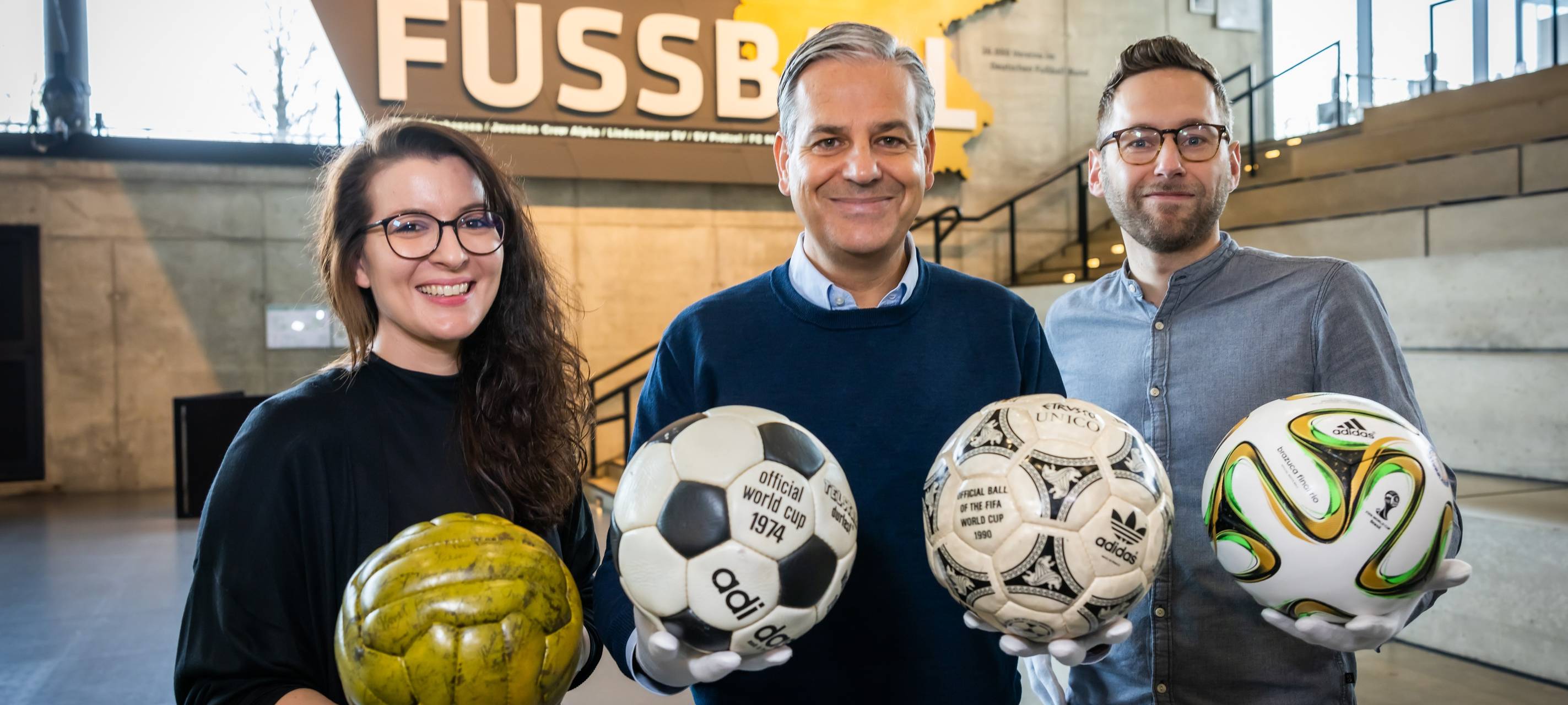 WM-Bälle erzählen Deutsche (Sport)geschichte