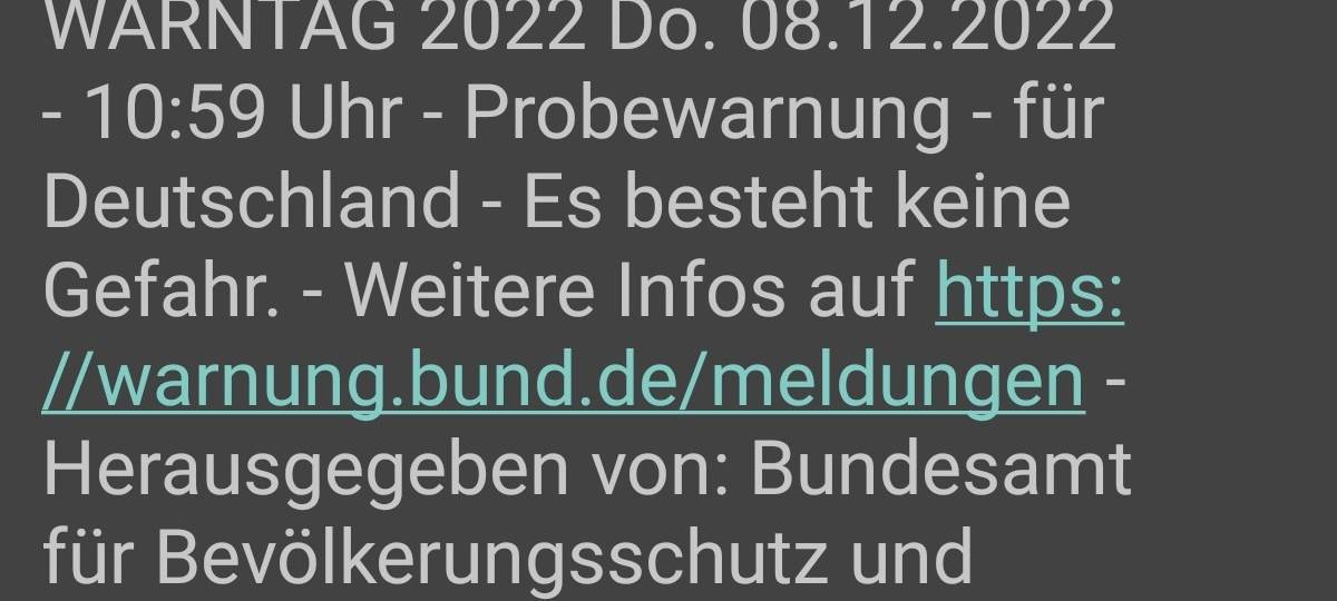 Erste Bilanz zu Warntag in Mülheim