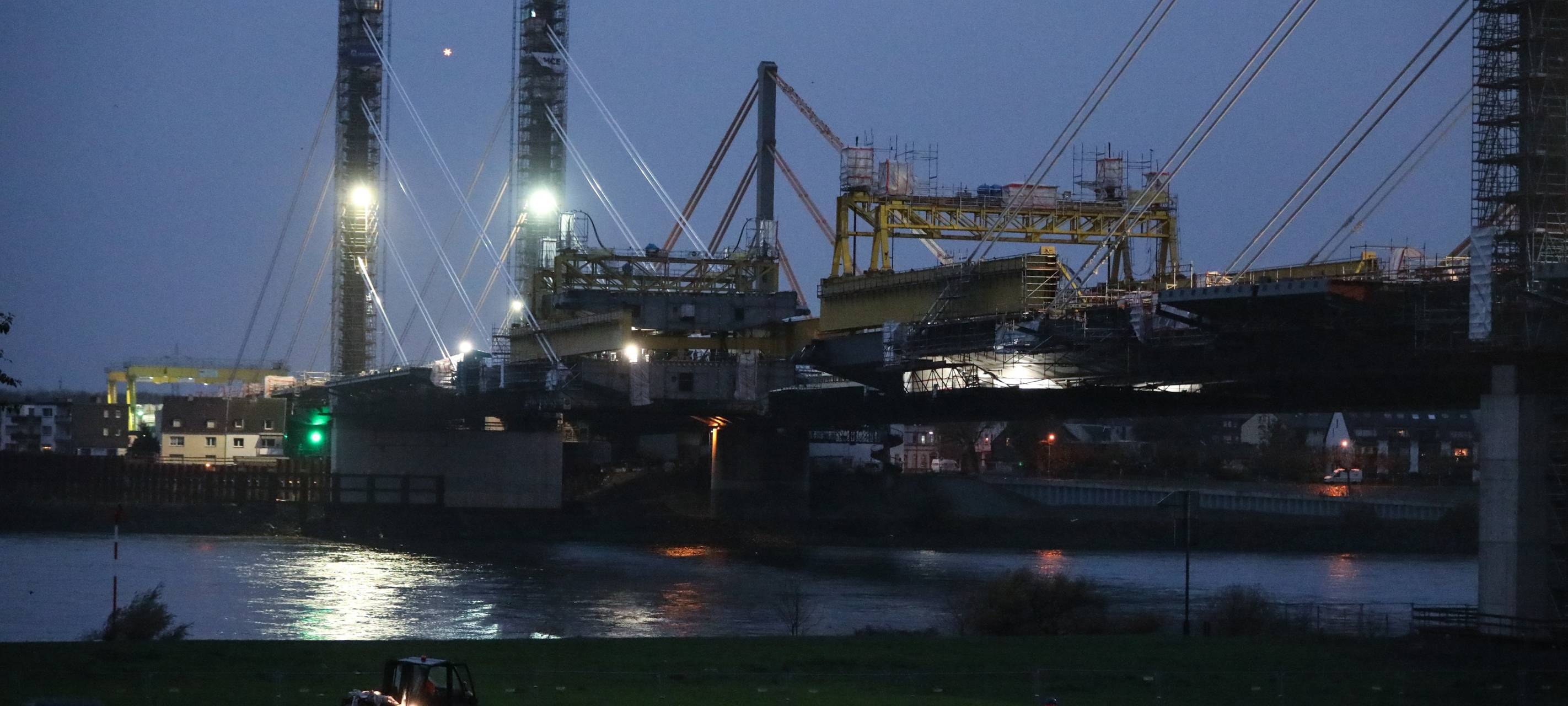 A40-Sperrung wegen Brückenarbeiten