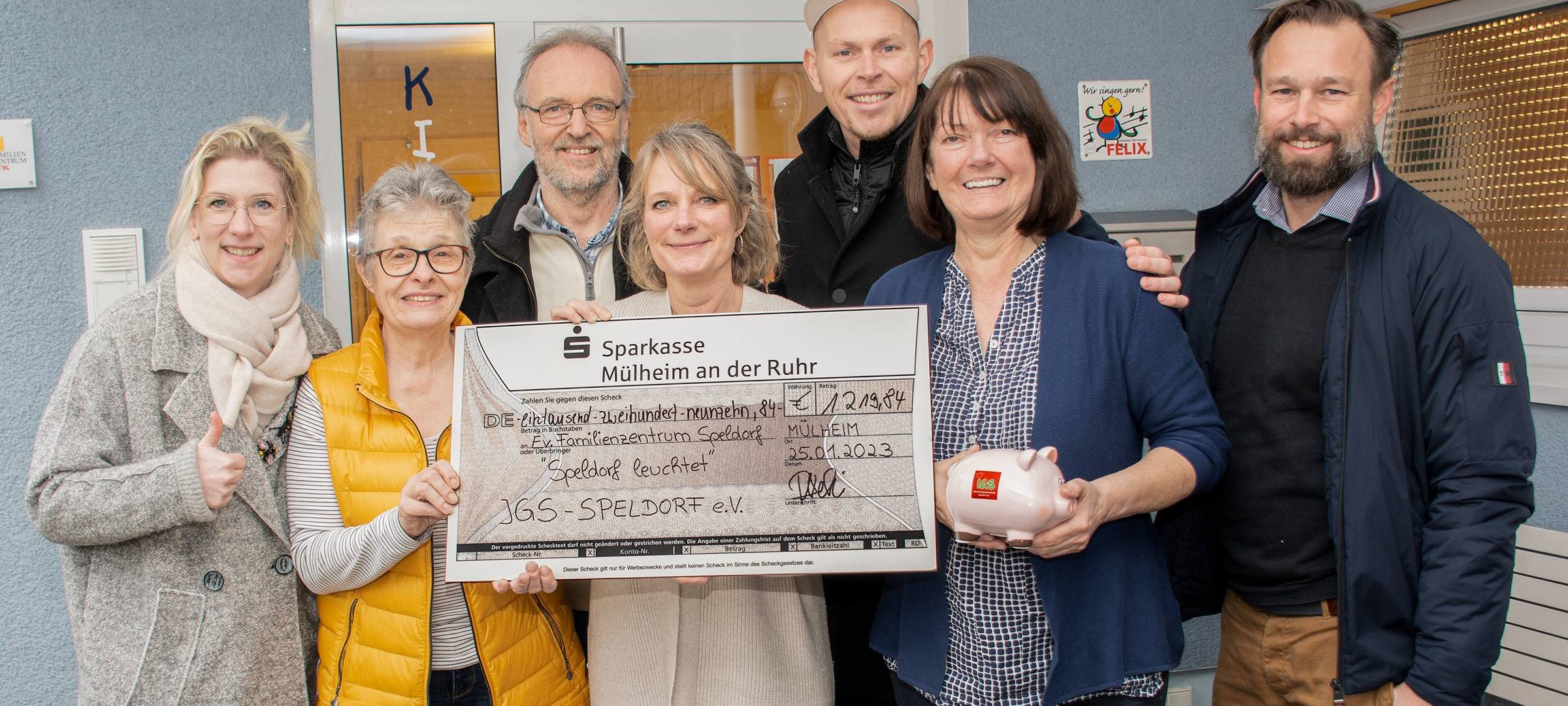 IGS spendet Geld für Speldorfer Kindergarten