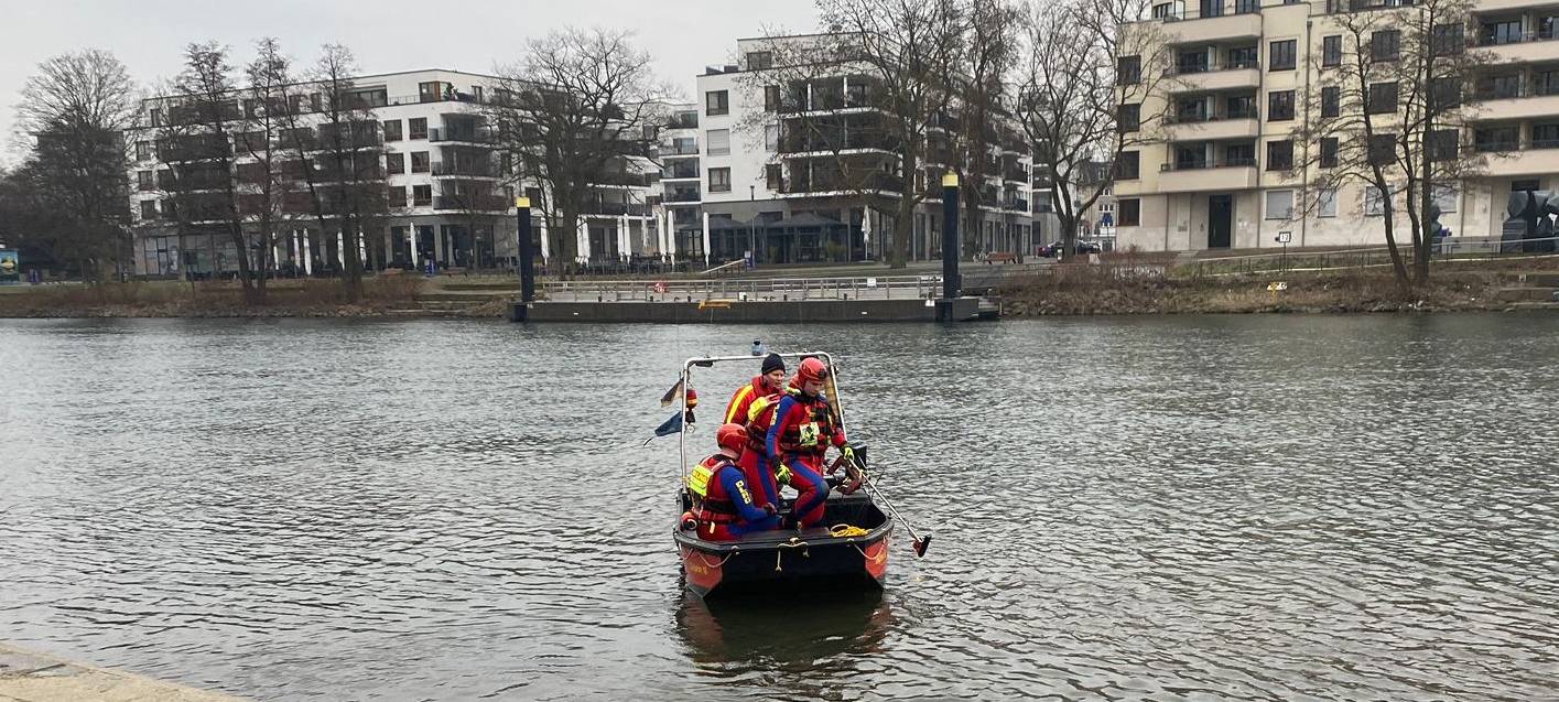 Großeinsatz auf der Ruhr endet glimpflich