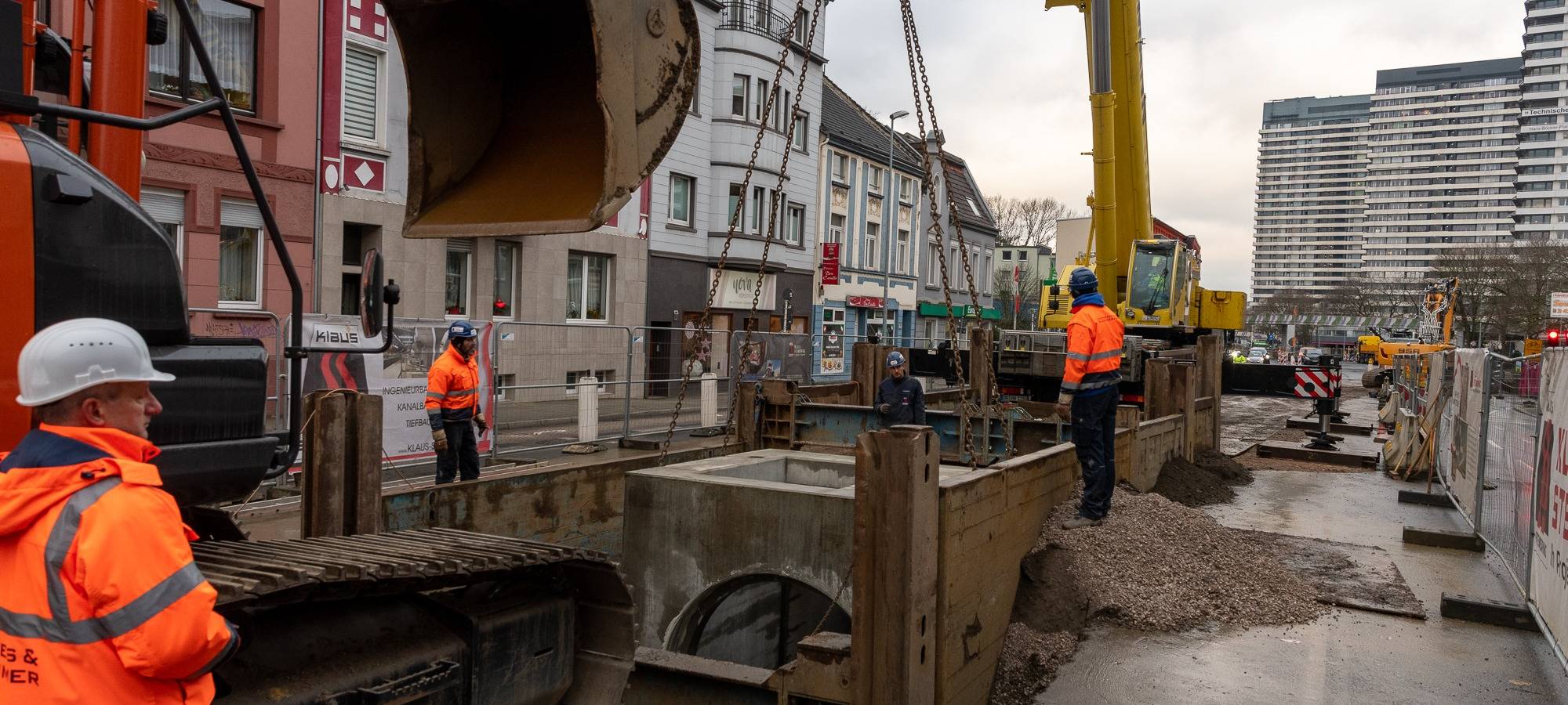 Zwei Bauabschnitte beim Rumbach verbunden