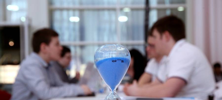 Azubi-Speed-Dating in der vier.zentrale