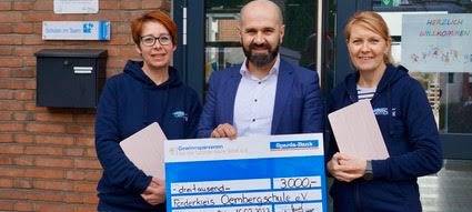 Sparda-Bank spendet an Gemeinschaftsgrundschule