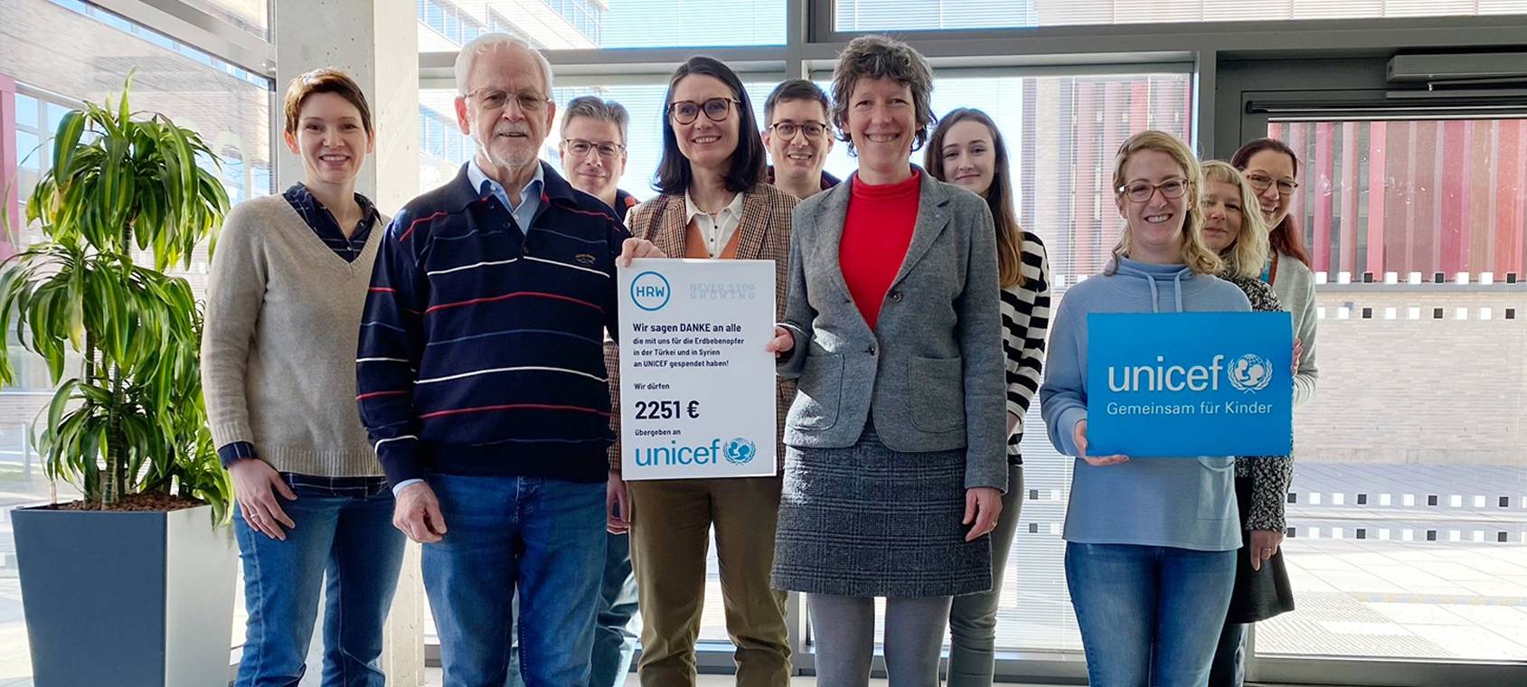 HRW sammelt Spenden für Erdbebenopfer