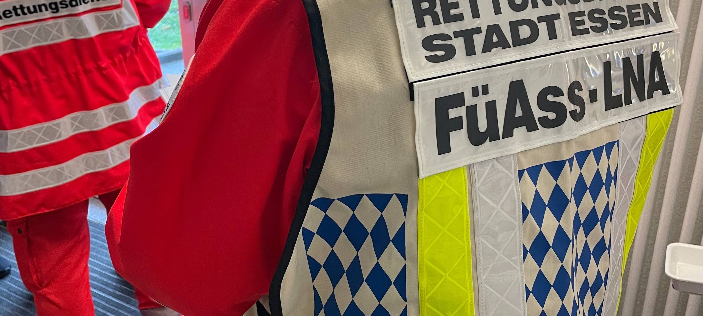 Schwerer Unfall mit glimpflichem Ausgang in Essen