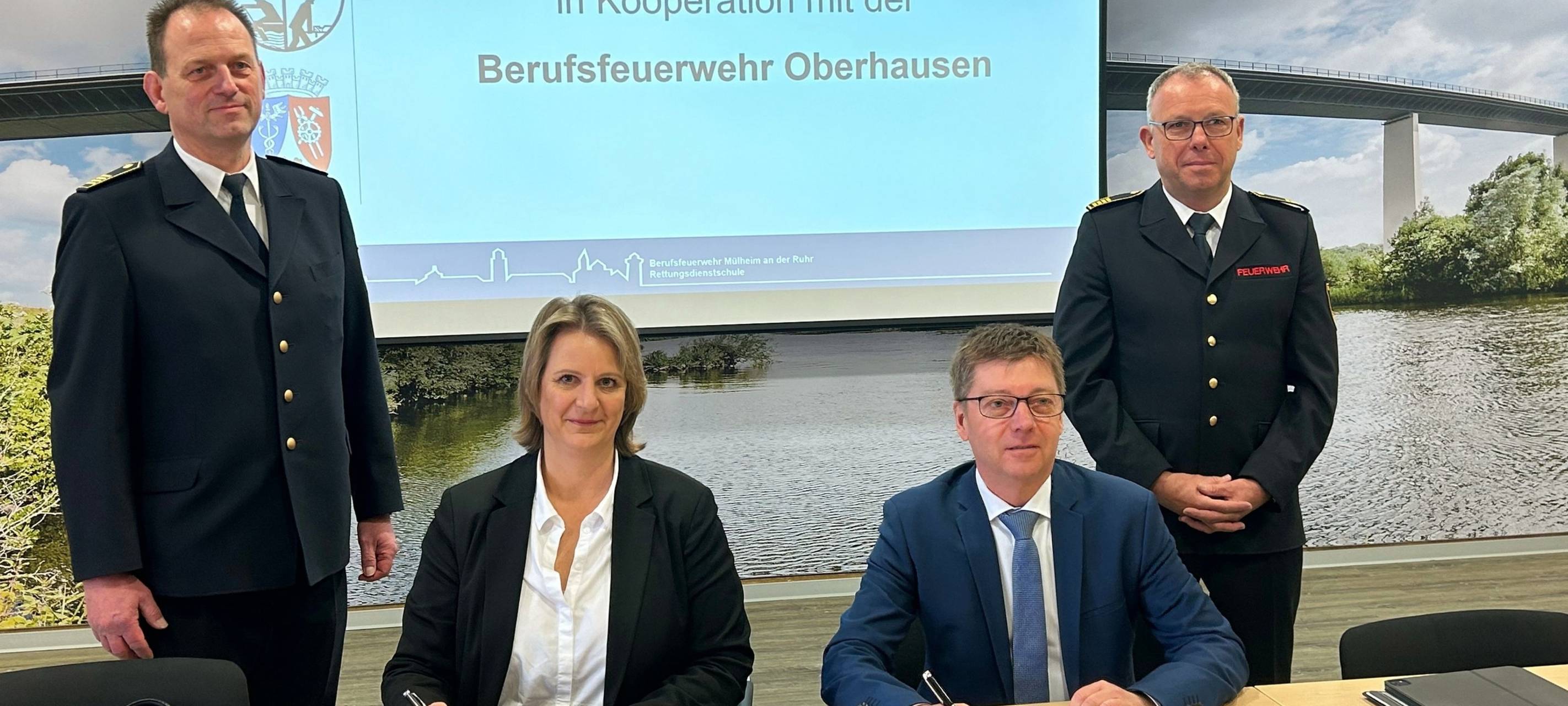 Mülheim und Oberhausen bilden gemeinsam Sanitäter aus