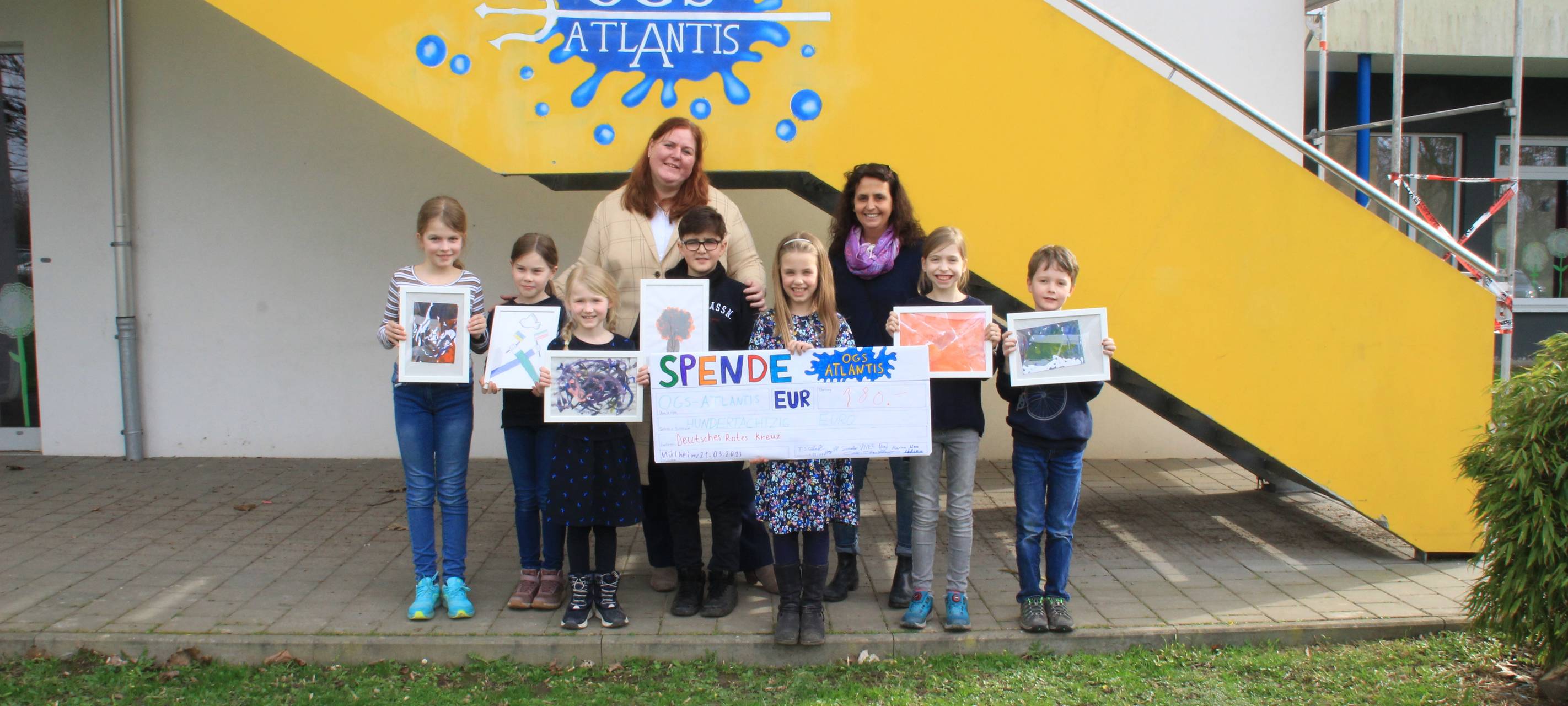 Grundschüler spenden an Kinder aus der Ukraine