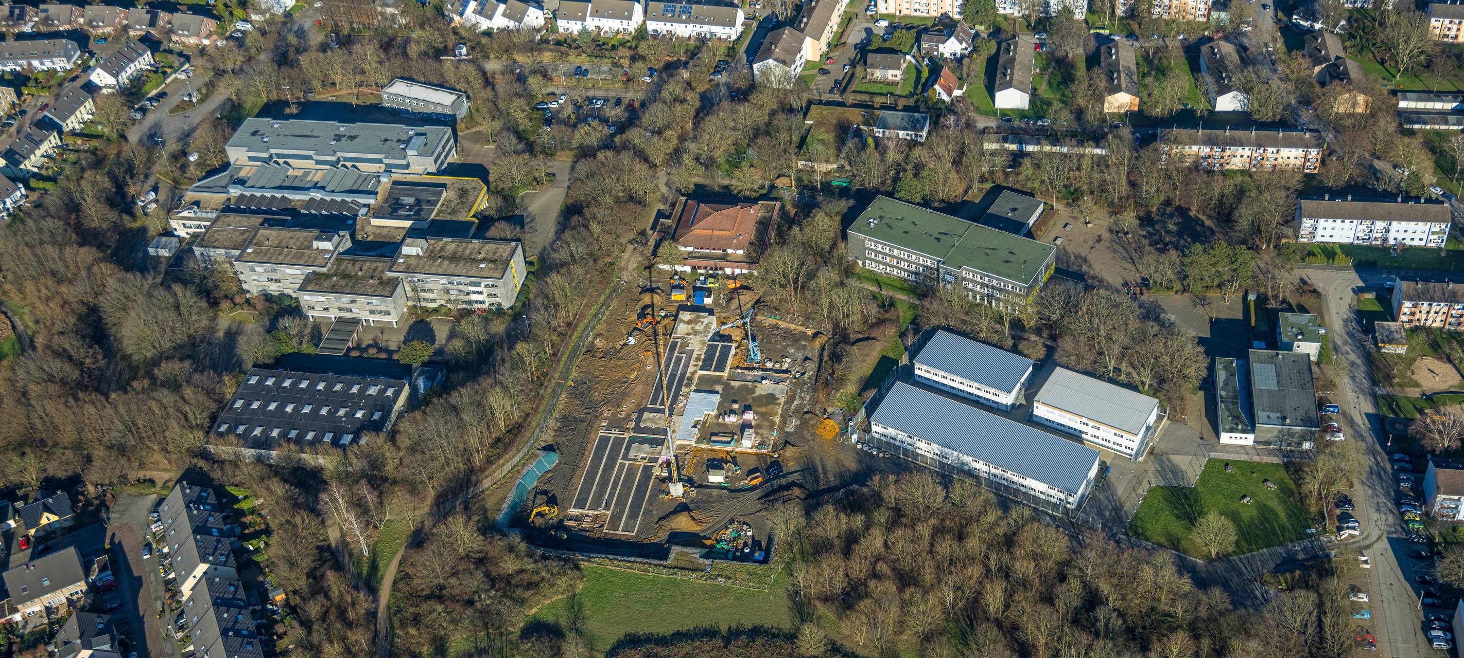 Sanierung und Neubau an Schulzentrum gehen voran