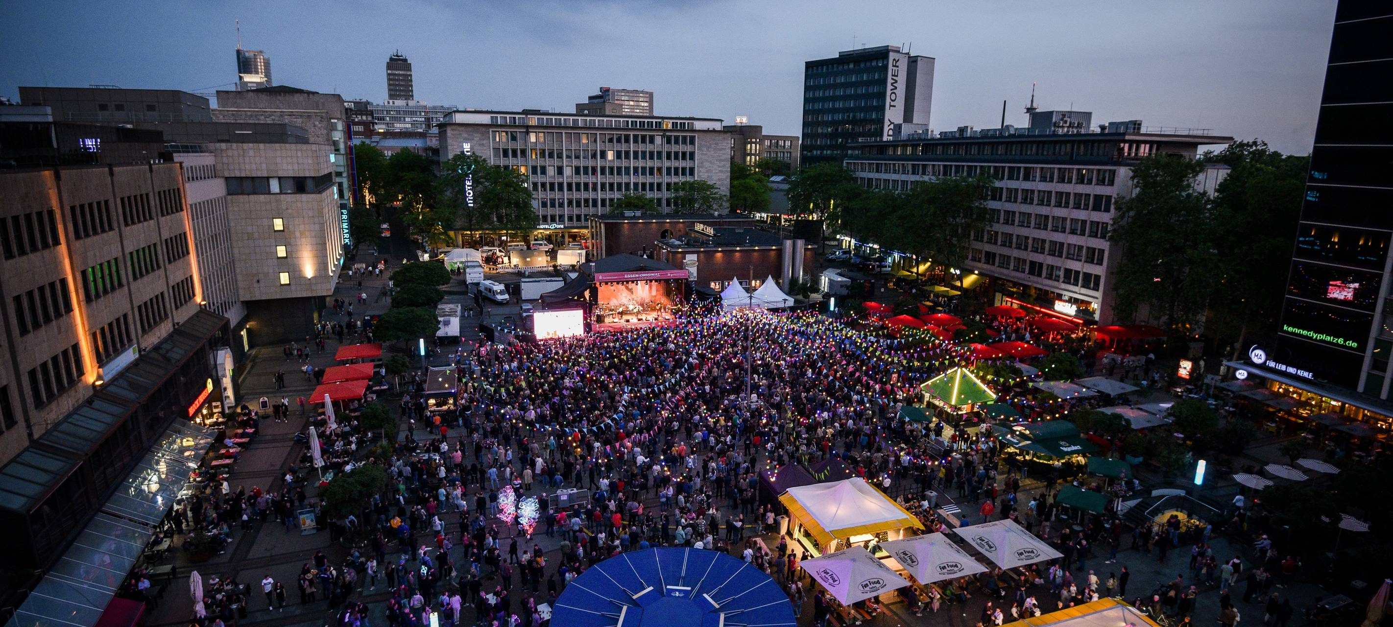 Viel Programm und Musik bei Essen Original