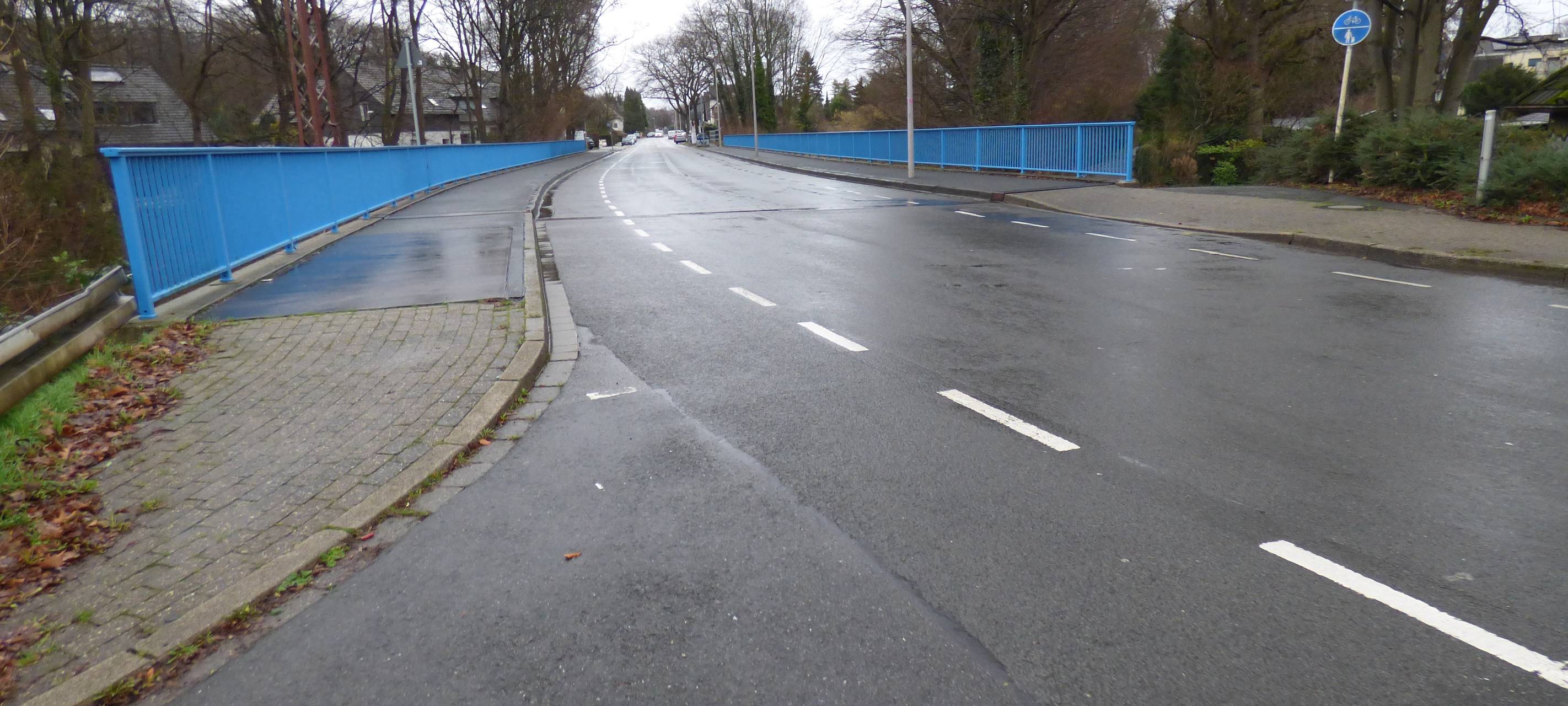 Bauarbeiten auf dem "Blötter Weg"