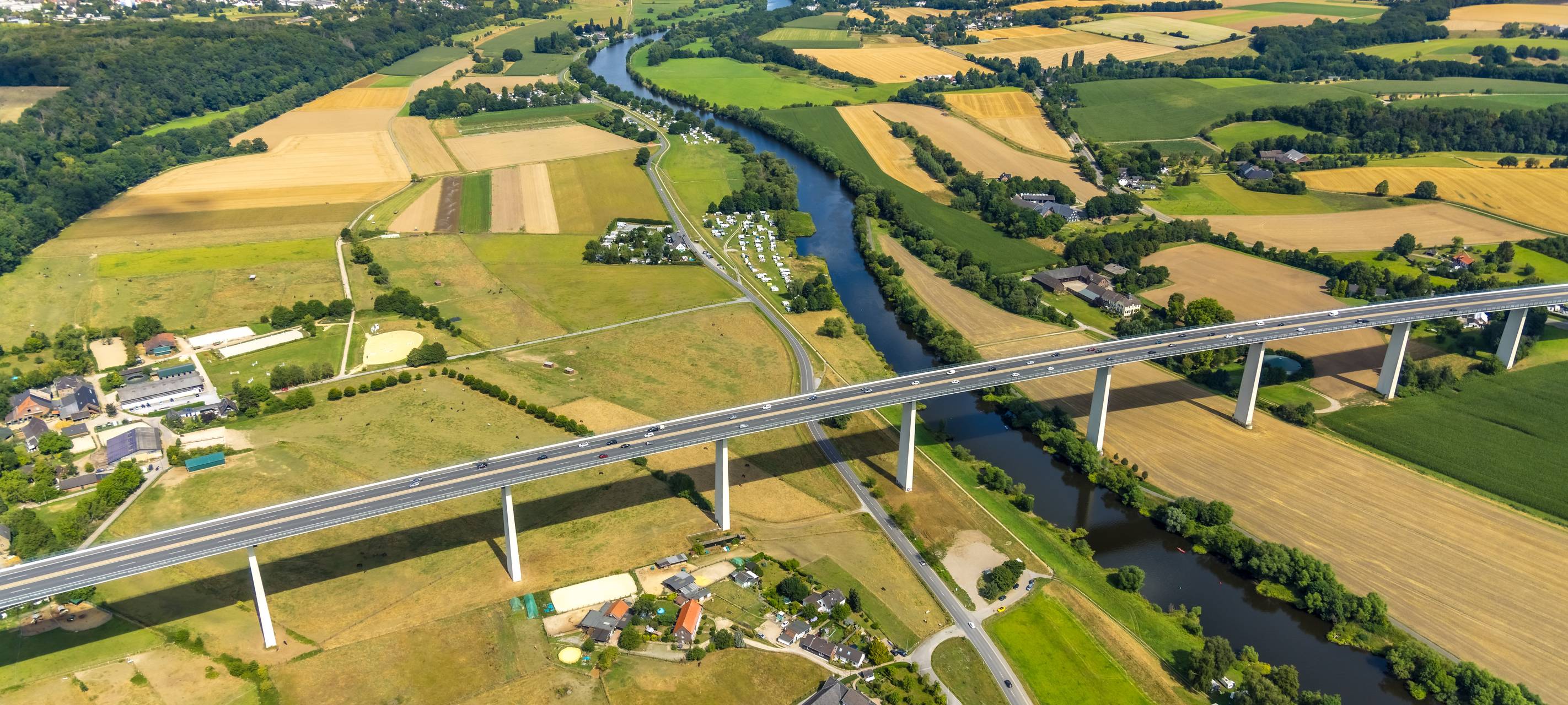 A52-Sperrung schickt Autofahrer auf Umleitungen