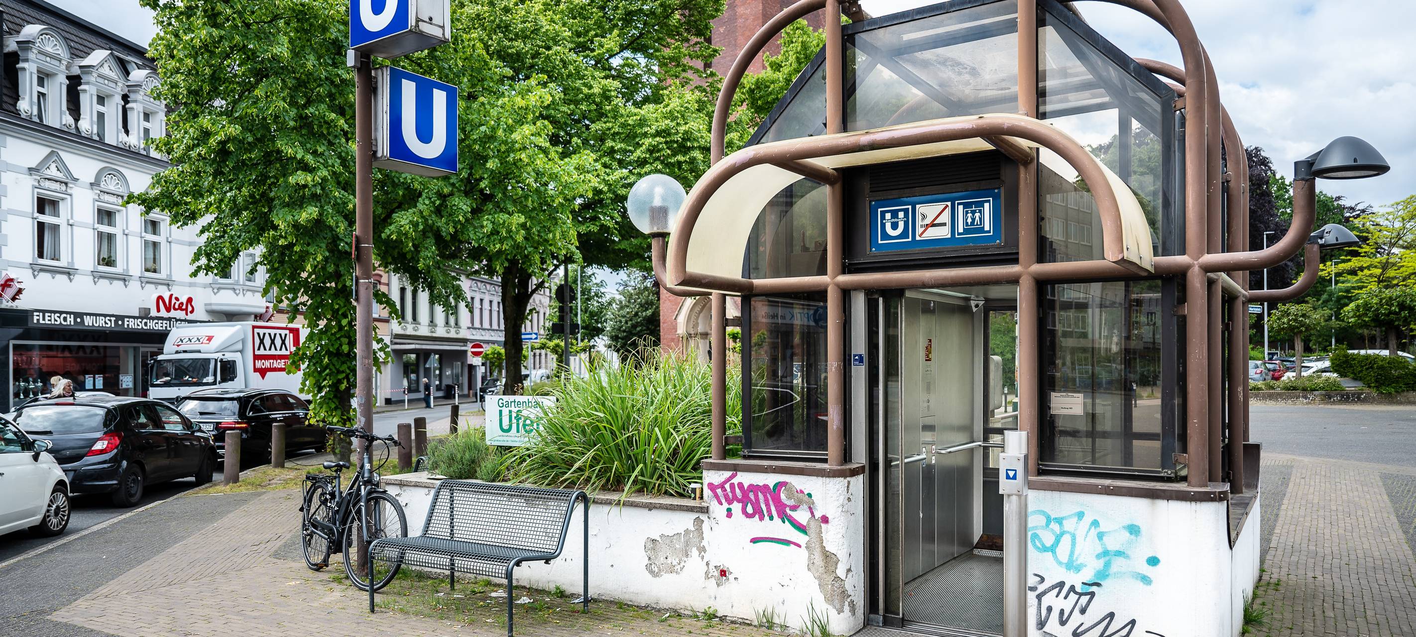 Aufzug Heißen-Kirche fällt monatelang aus