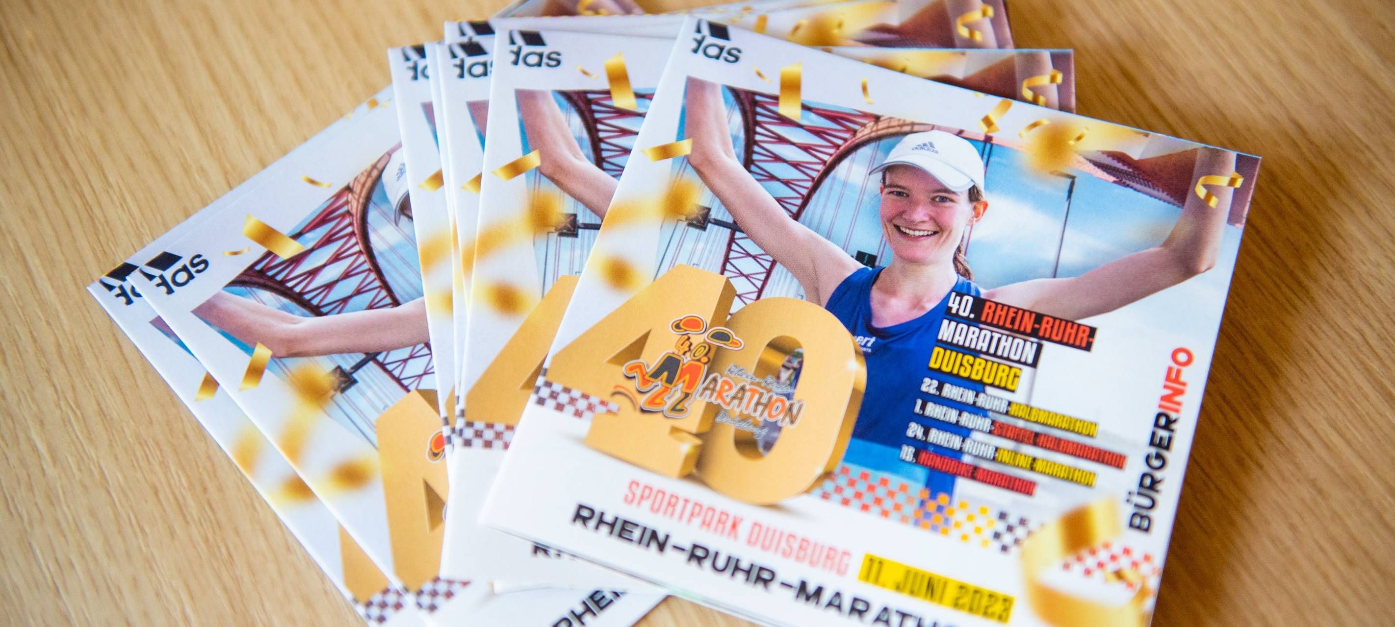 Marathon startet zum 40. Mal in Duisburg