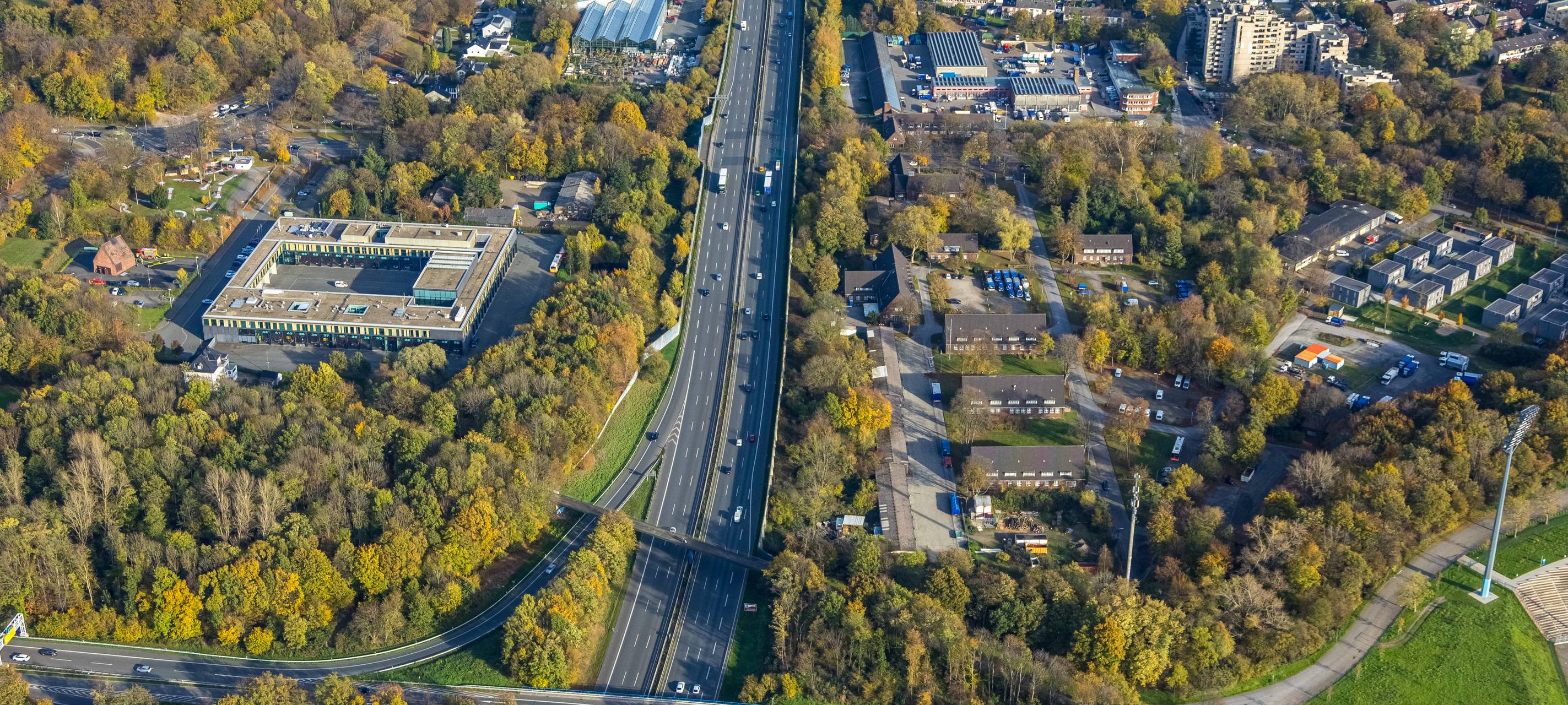 Vollsperrung der A2 für Fahrbahnsanierung