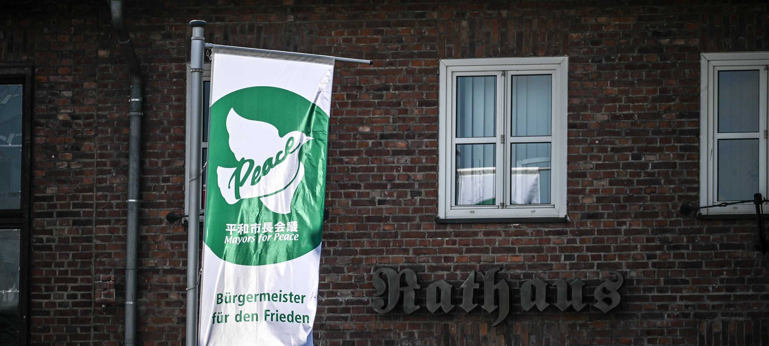 Flagge zeigen für den Frieden