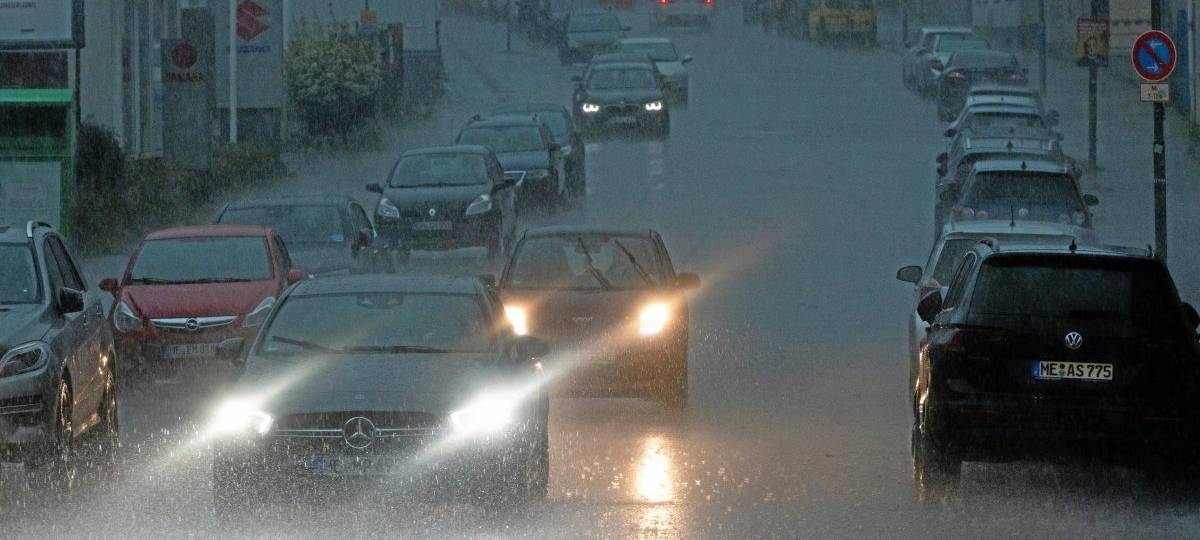 Unwetter sorgt für rund 50 Feuerwehreinsätze