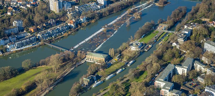 Ruhrschleuse gesperrt - mit UPDATE!