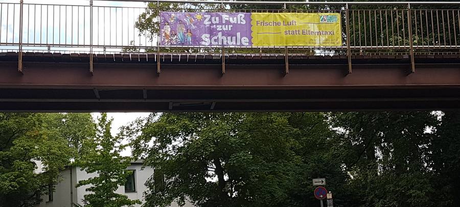 Aktion für den "Sicheren Schulweg"