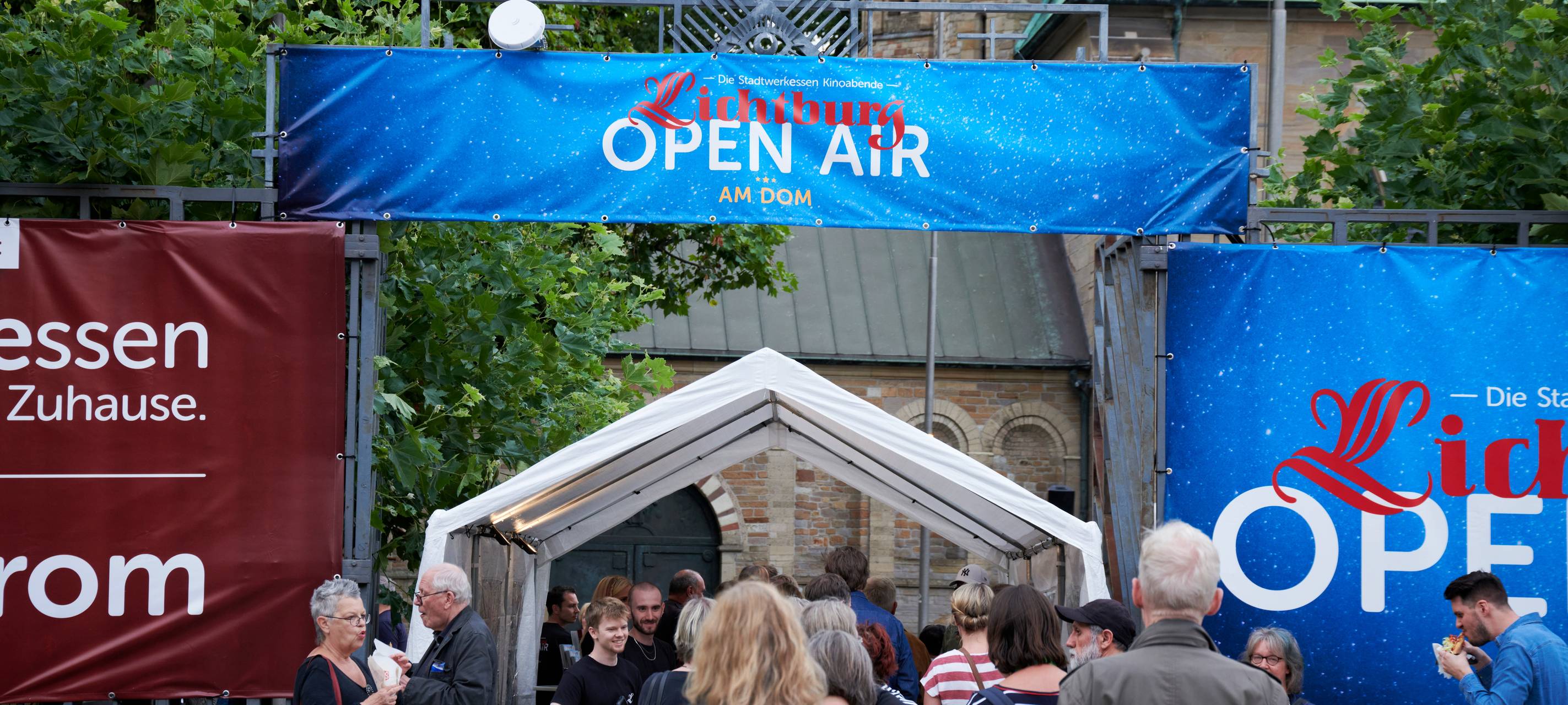 Kino unter freiem Himmel in Essen