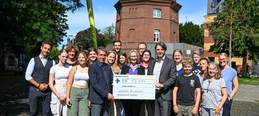 Schüler erwandern große Spende für die Kindernothilfe