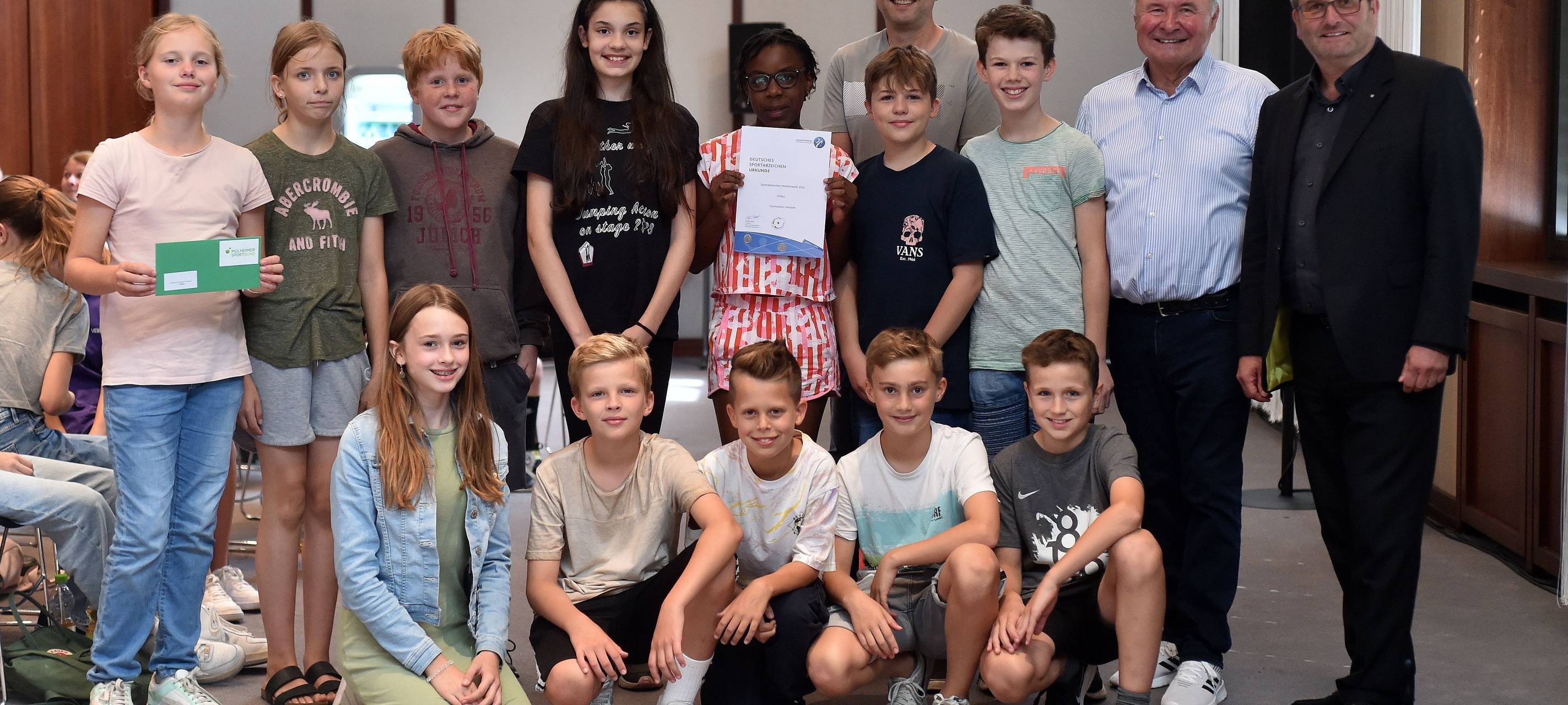 MSB ehrt Schulen für Sportabzeichen