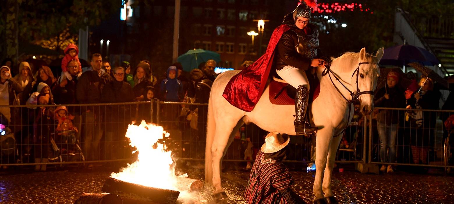 St. Martin reitet heute auf Mölmsche Art