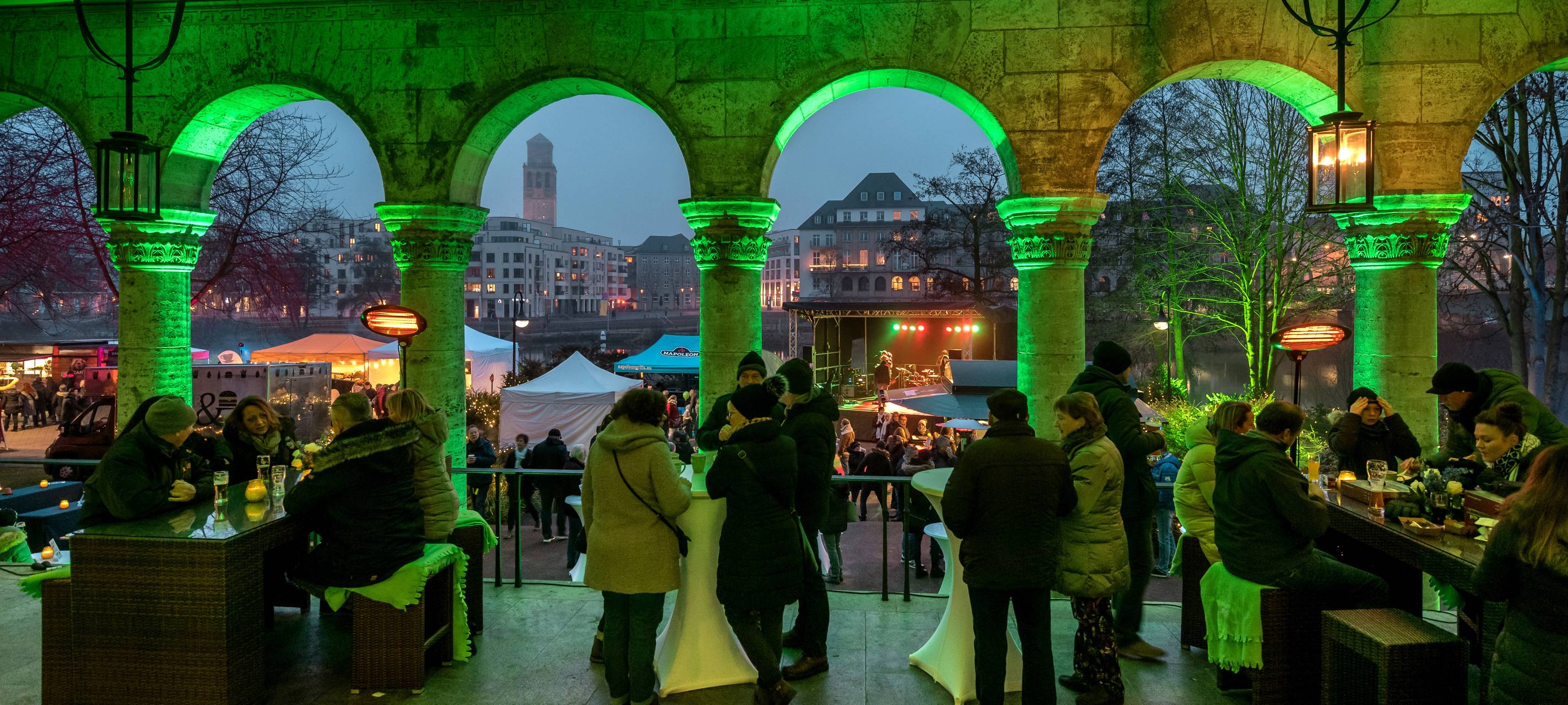 medl lädt zum Winter-Grillen an die Stadthalle