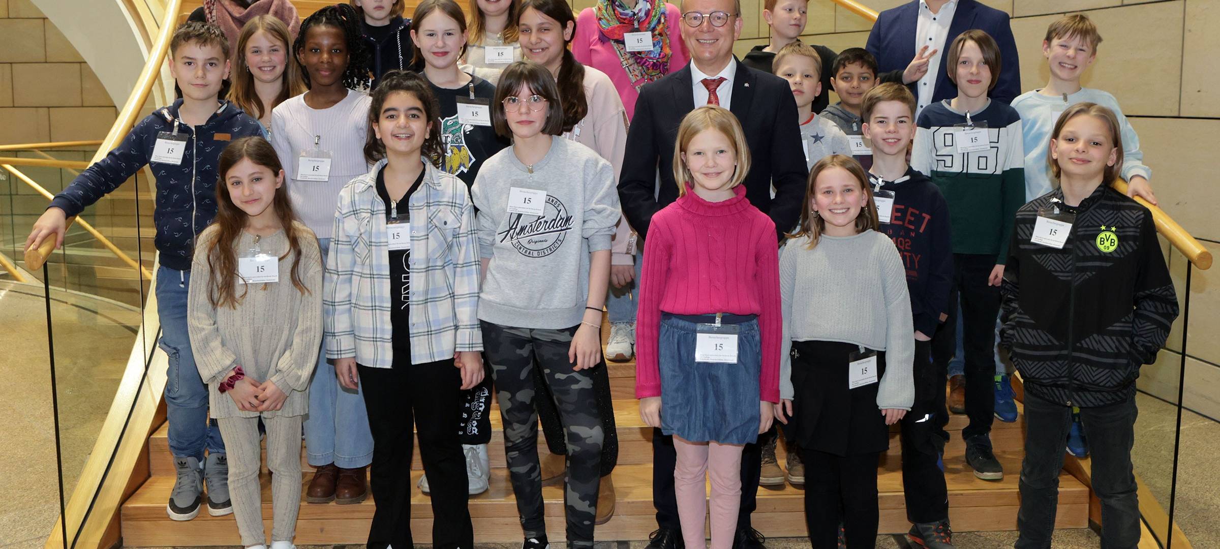 GGS Filchnerstraße im Landtag