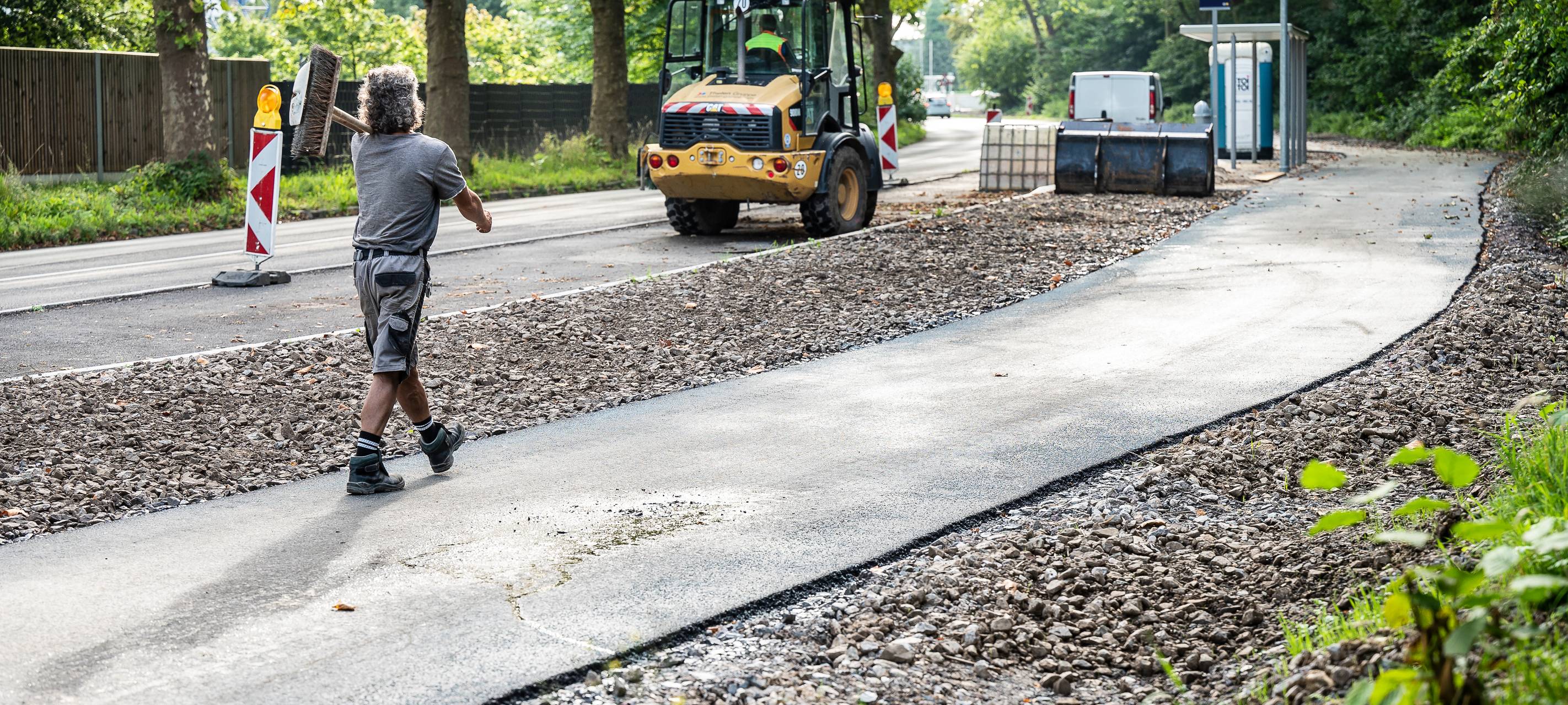 Zeppelinstraße kurzzeitig gesperrt