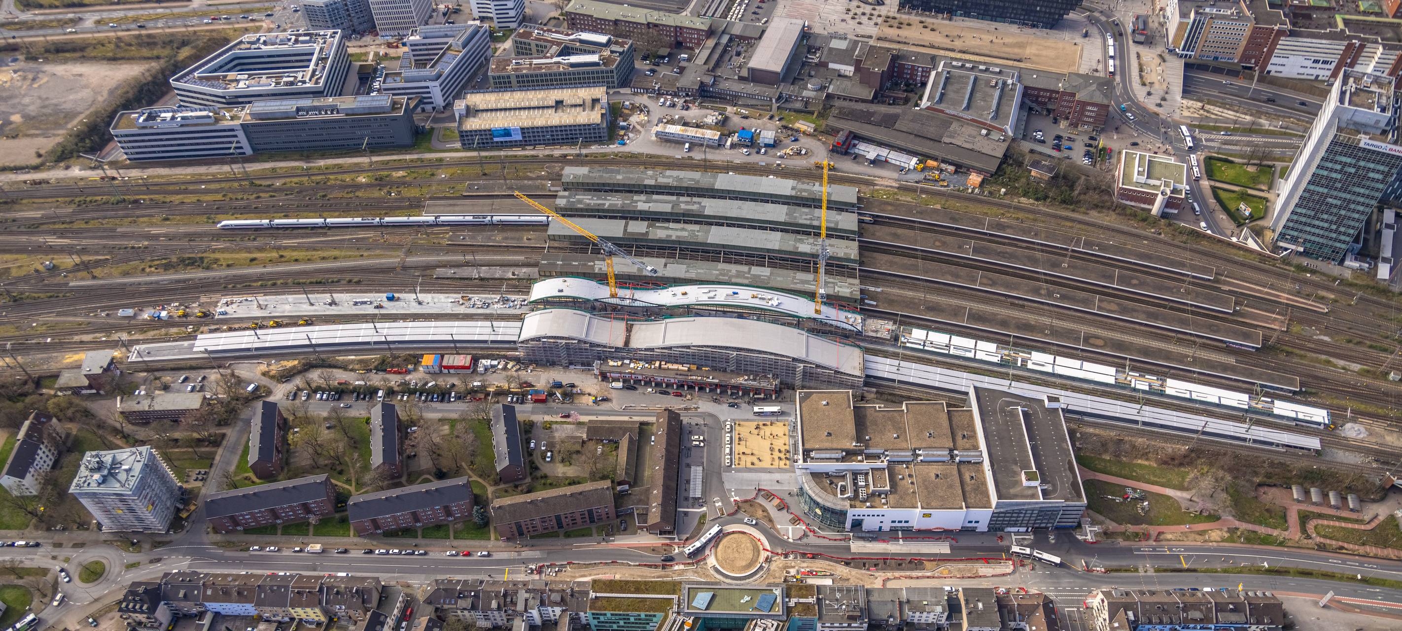 Megaprojekt Hauptbahnhof Duisburg im Zeitplan