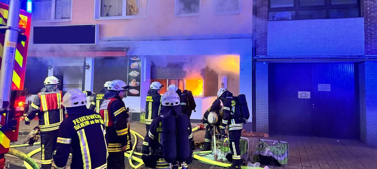 Feuer in Pizzeria gelöscht