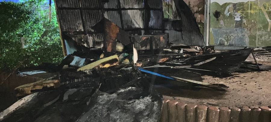 Feuer in der Grundschule am Oemberg