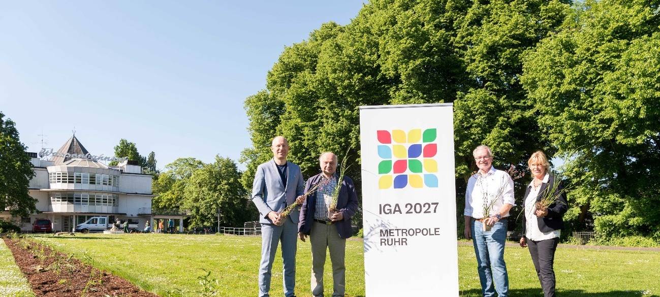 Schleuseninsel wird wieder blühen