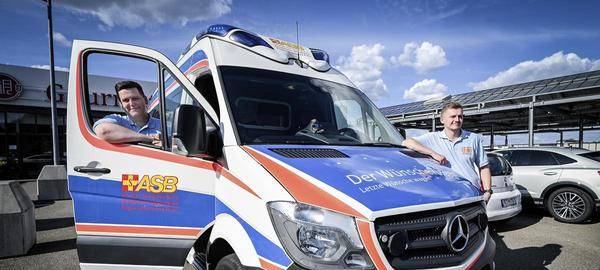 Jubiläum: 10 Jahre ASB-Wünschewagen