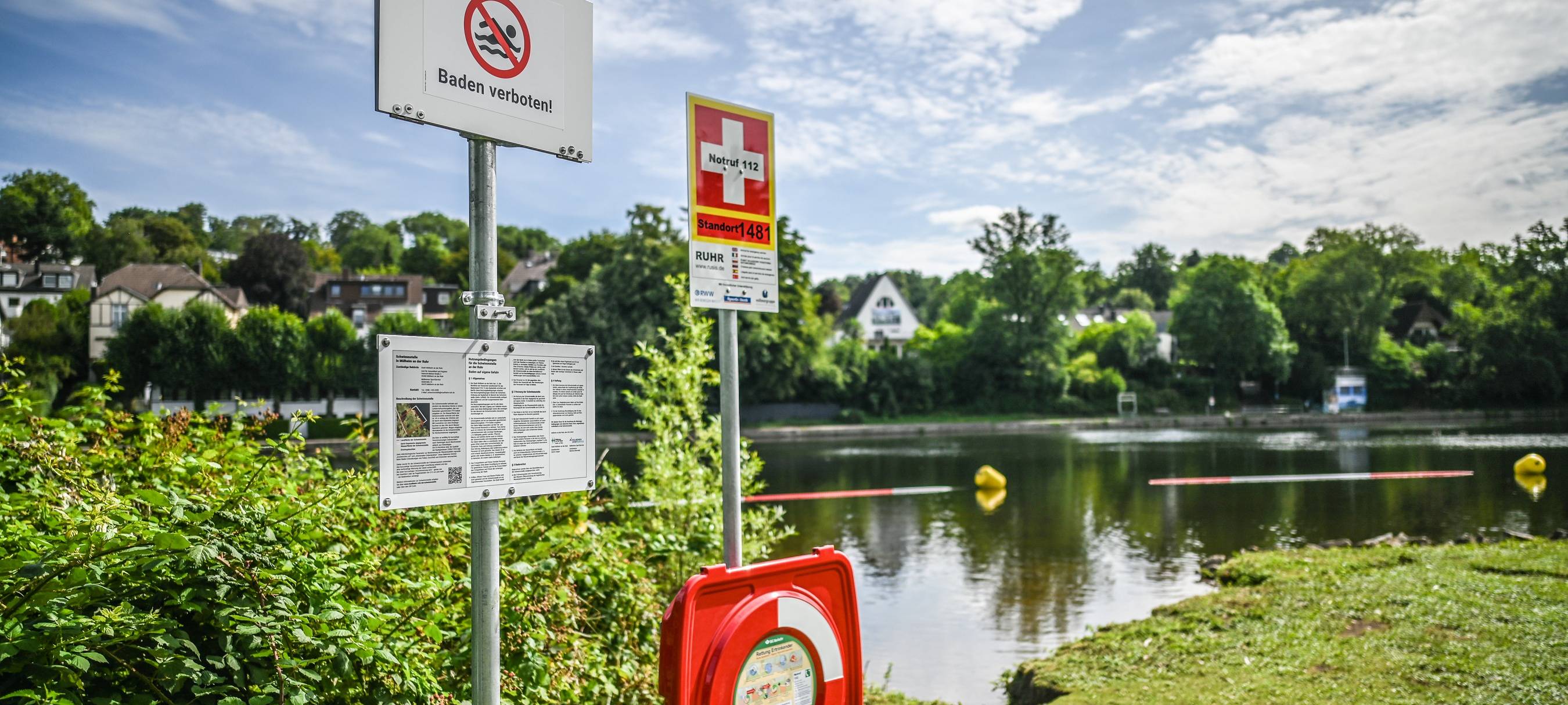 Arbeiten am Ruhrstrand starten zeitnah