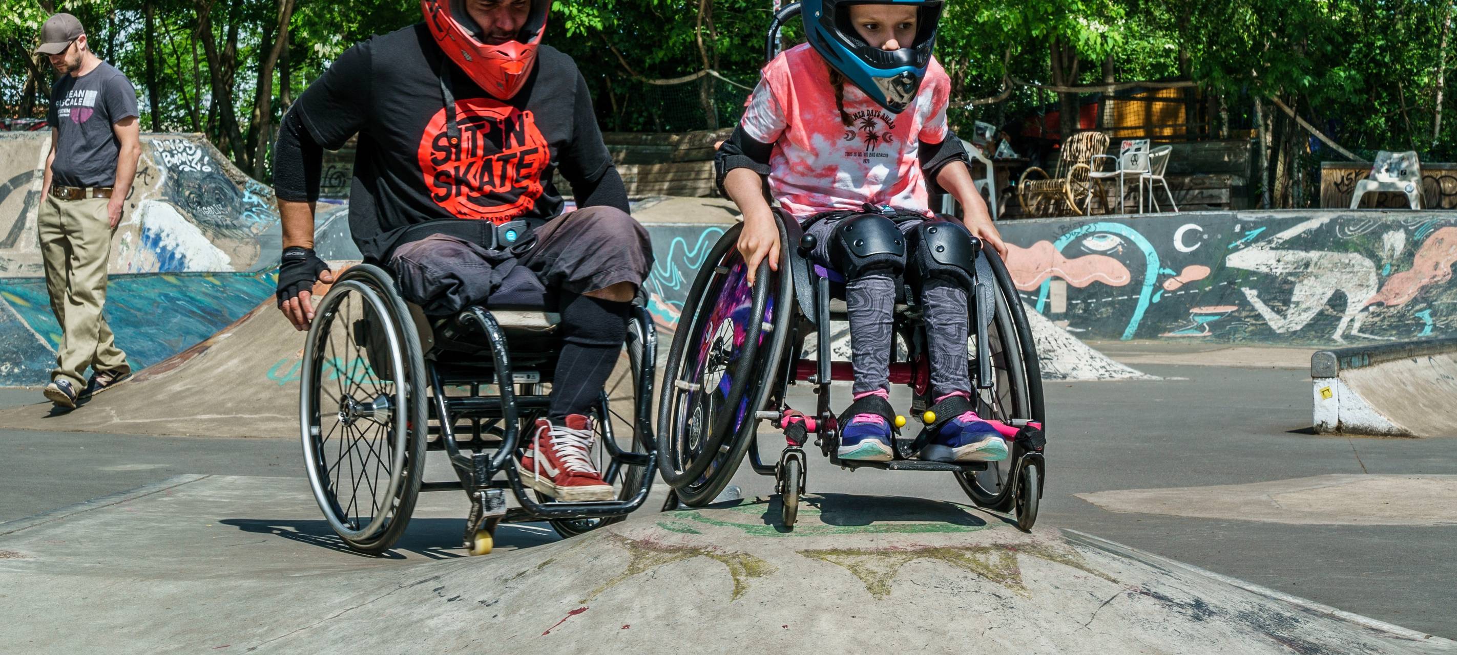 Erster Mülheimer Workshop im Wheelchair Motocross