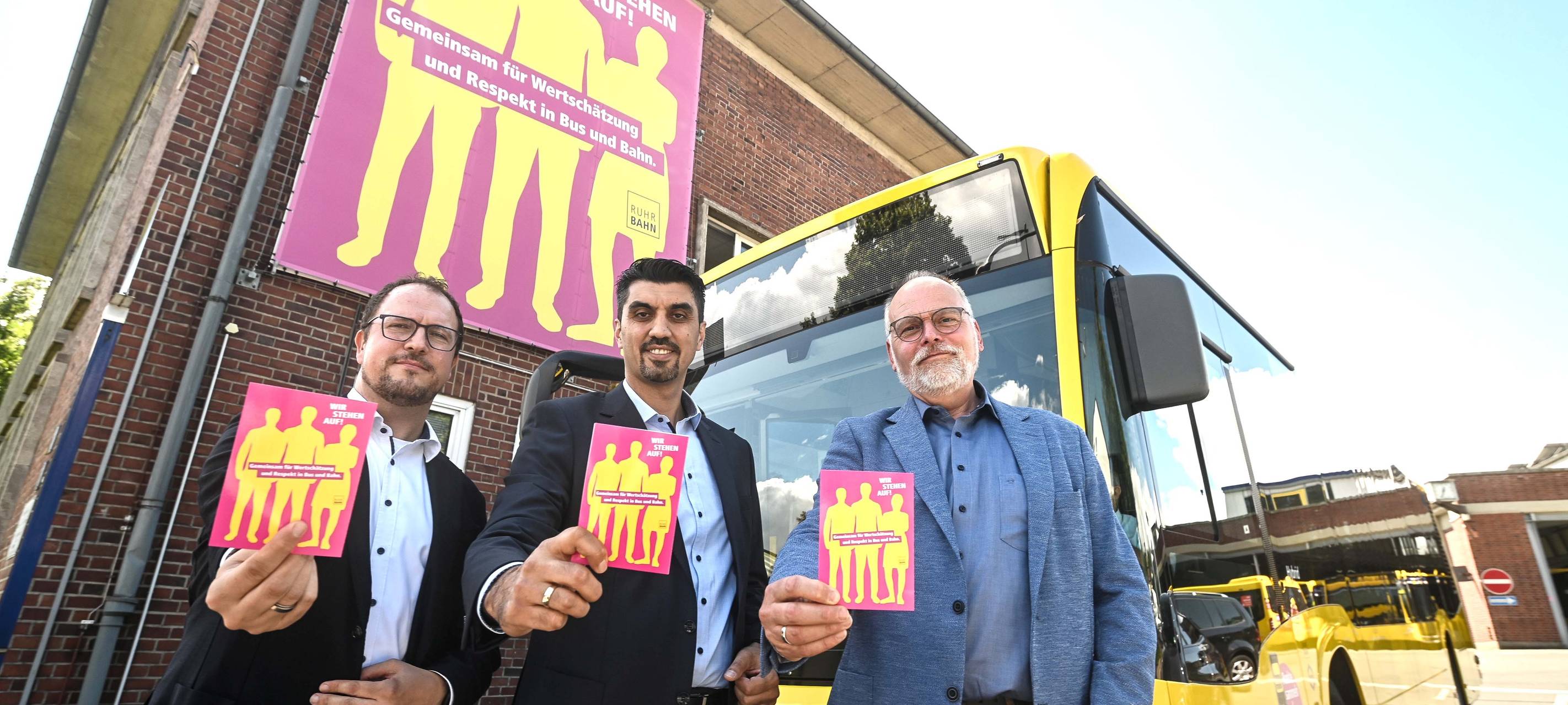 Ruhrbahn startet Kampagne für mehr Respekt