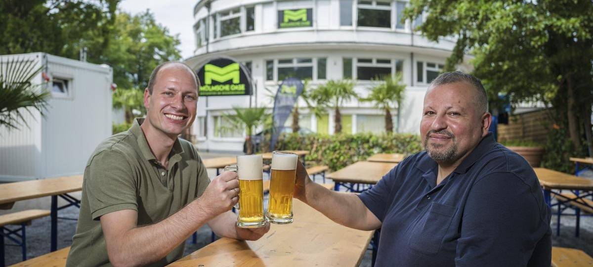 Neuer Biergarten auf der Schleuseninsel öffnet