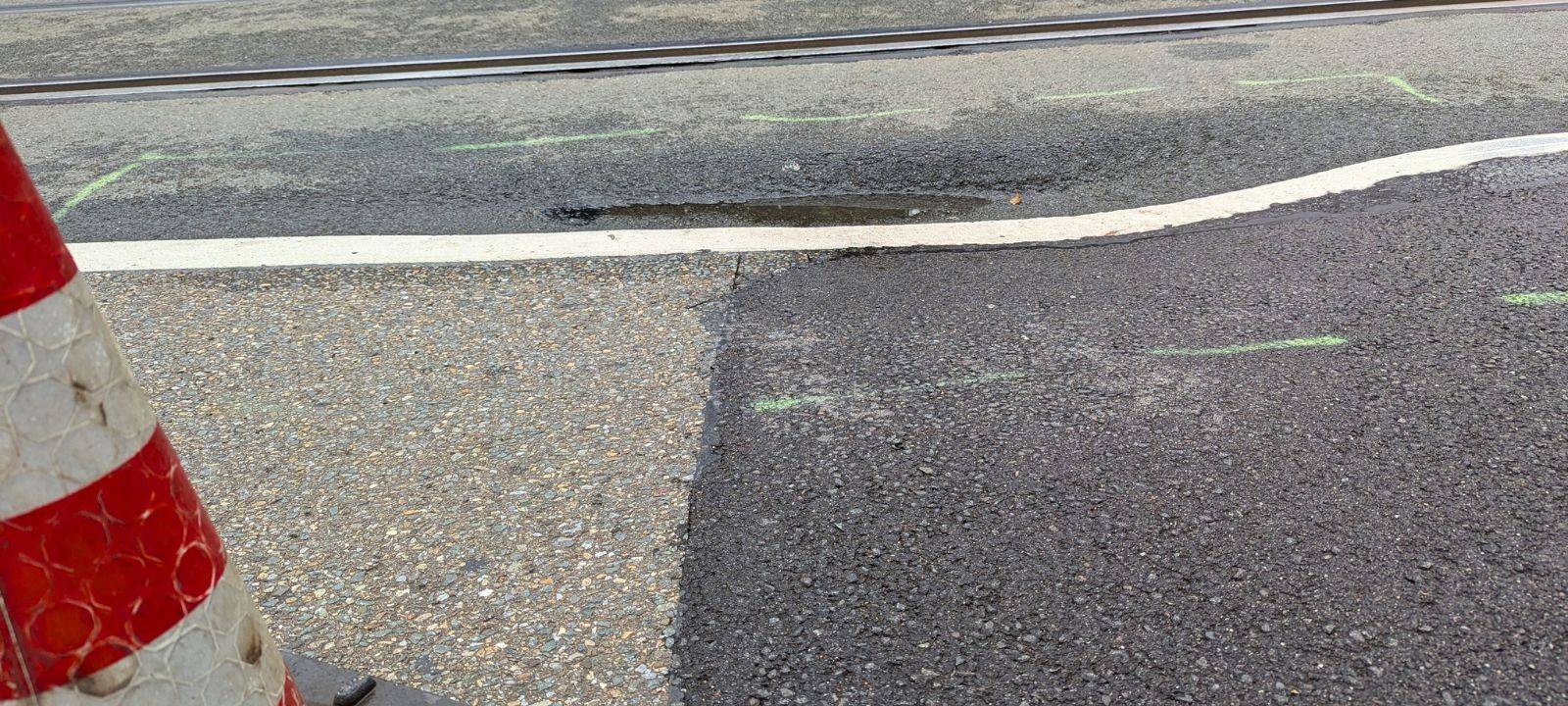 Aktienstraße nach Reparatur wieder freigegeben