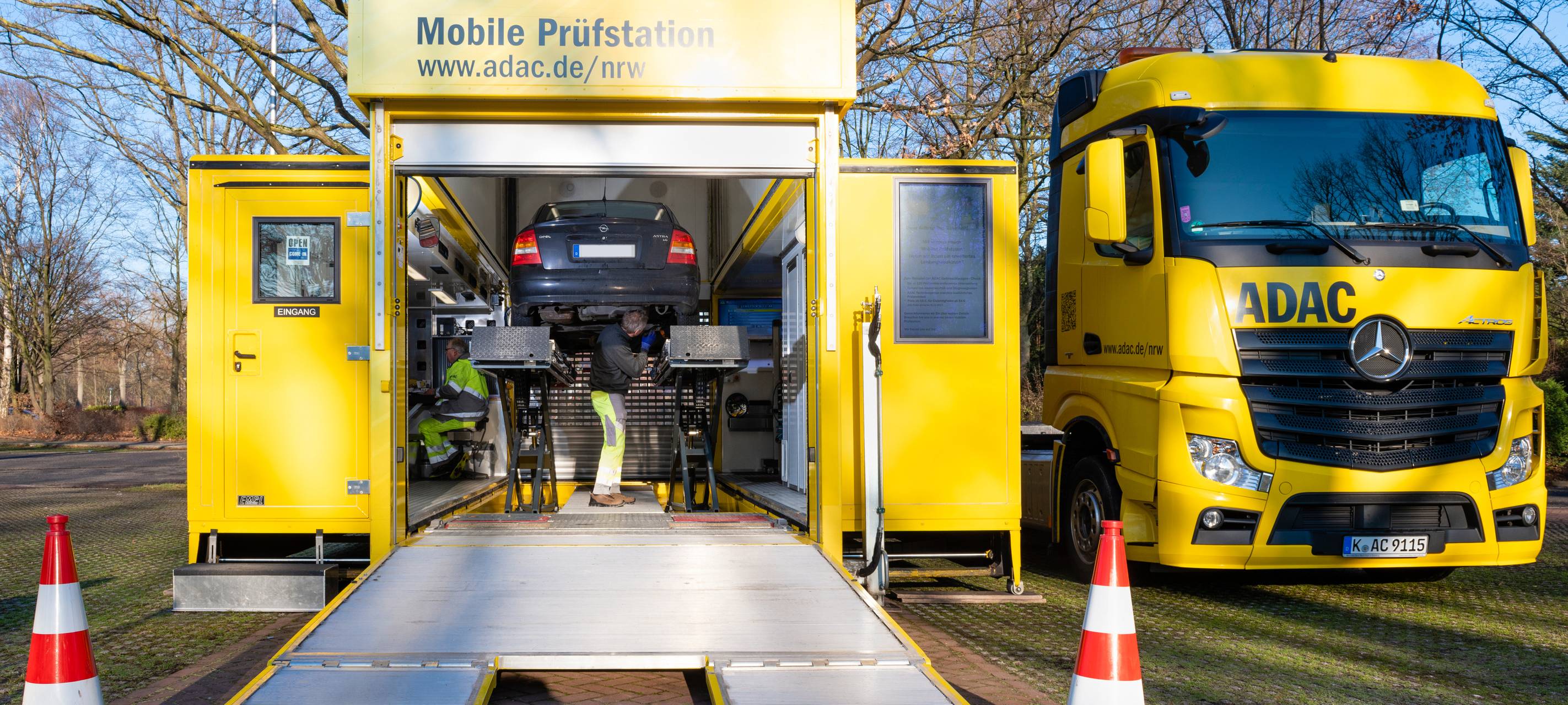 ADAC-Prüfcontainer kommt nach Mülheim