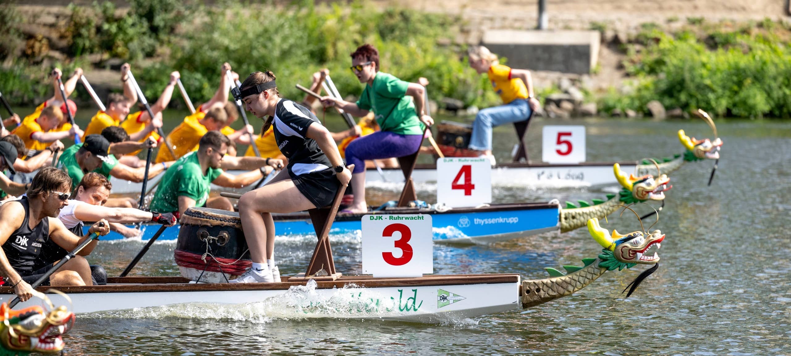 Mülheim: Termin für 31. Drachenbootfestival steht