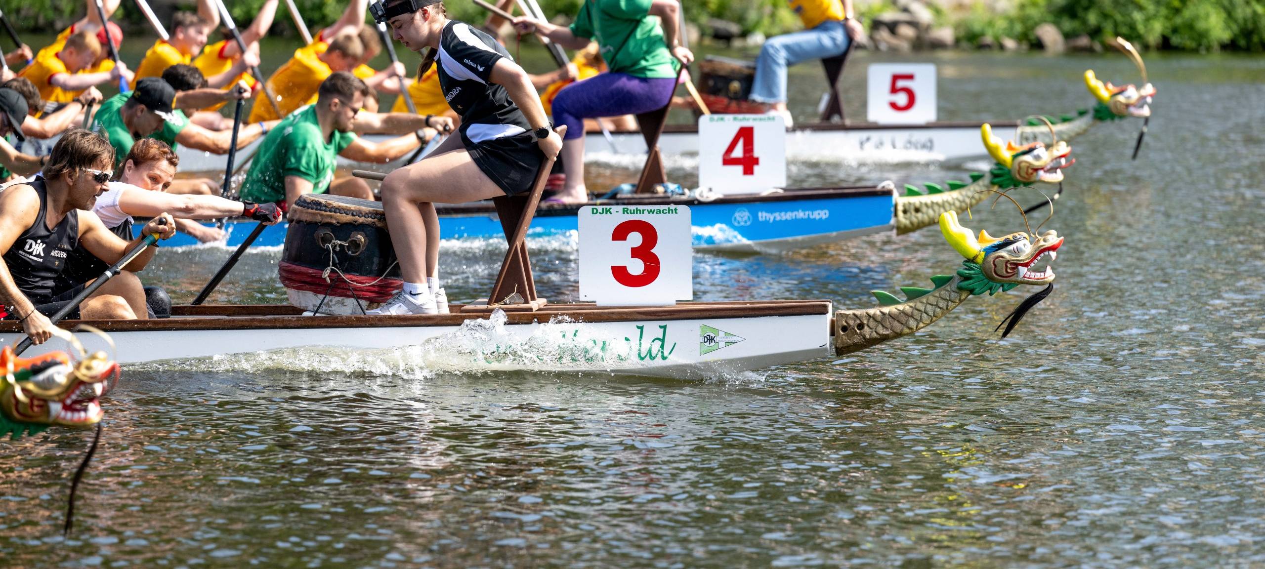 Fun-Regatta in der Ruhrarena