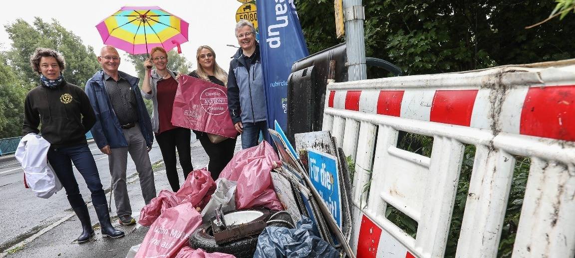 RuhrCleanUp in Mülheim startet zum siebten Mal