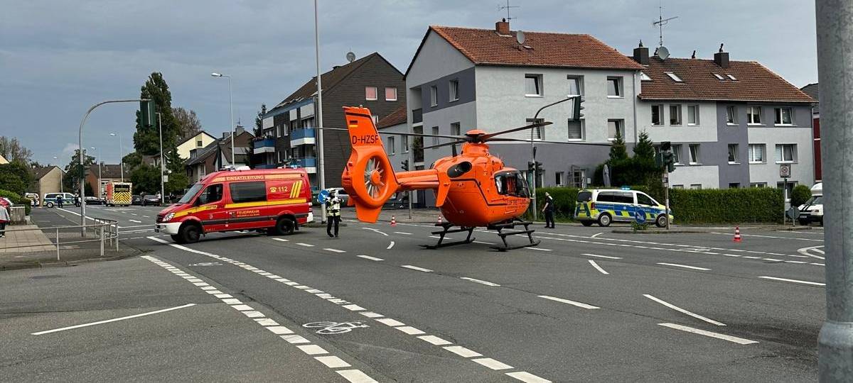 Fußgänger in Speldorf von Auto überrollt