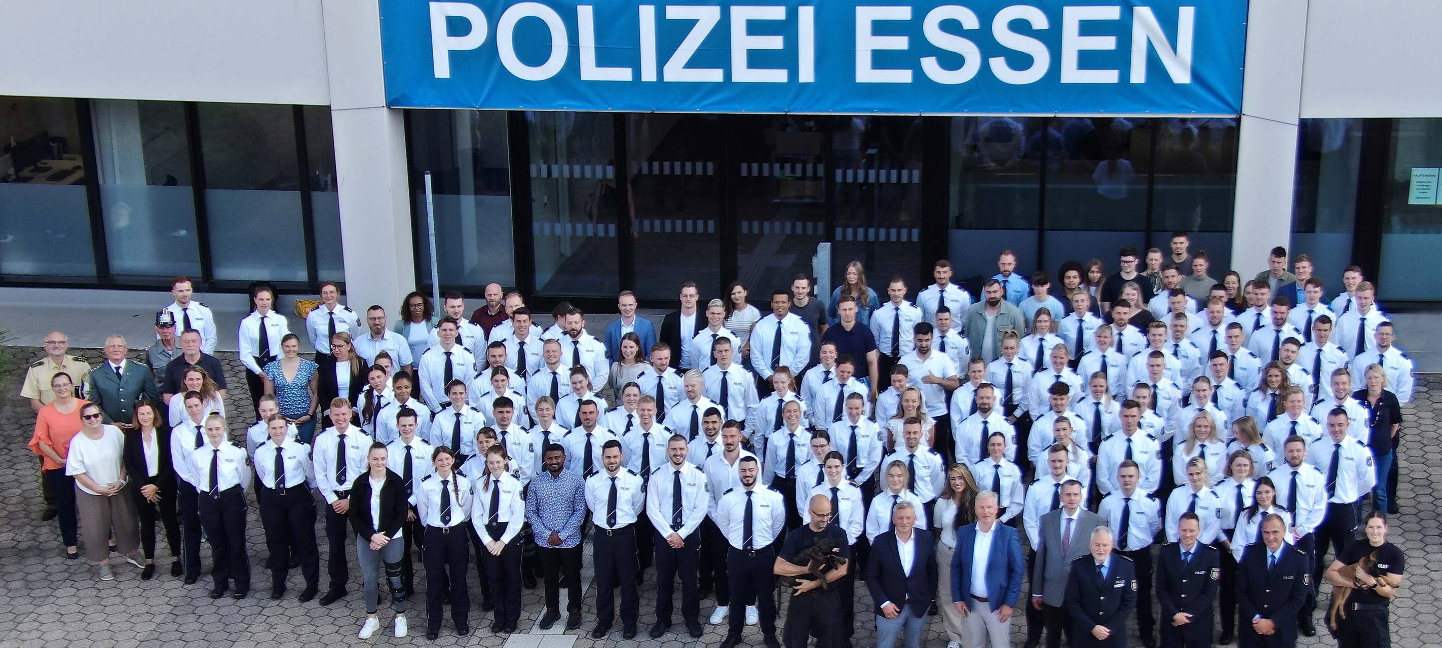 Start ins Berufsleben für neue Polizisten